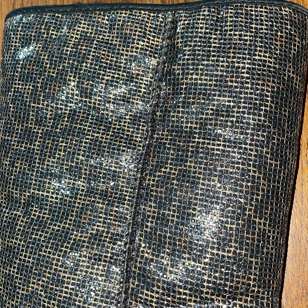 UGG Metallic Silver and Black Patterned Winter Boots - Picture 15 of 16